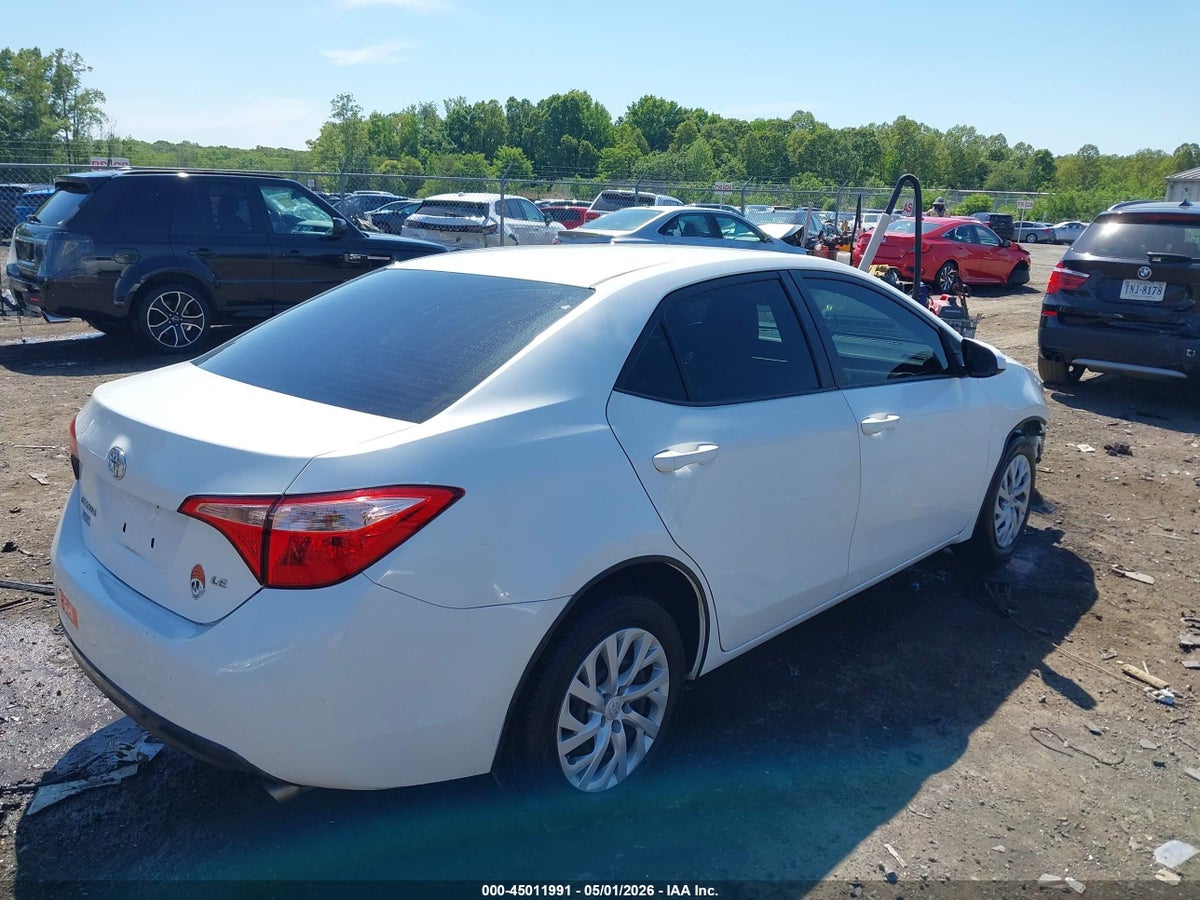 2017 TOYOTA COROLLA LE — снимка 4