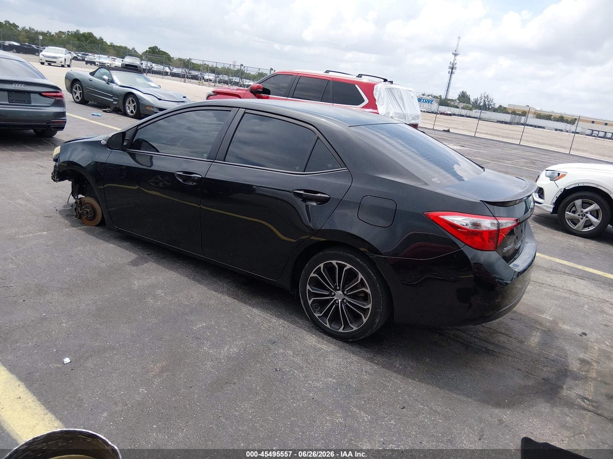 2016 TOYOTA COROLLA S PLUS — снимка 3
