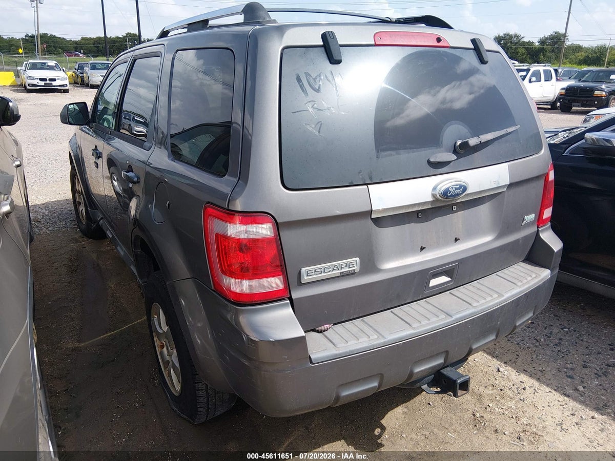2011 FORD ESCAPE LIMITED — снимка 3