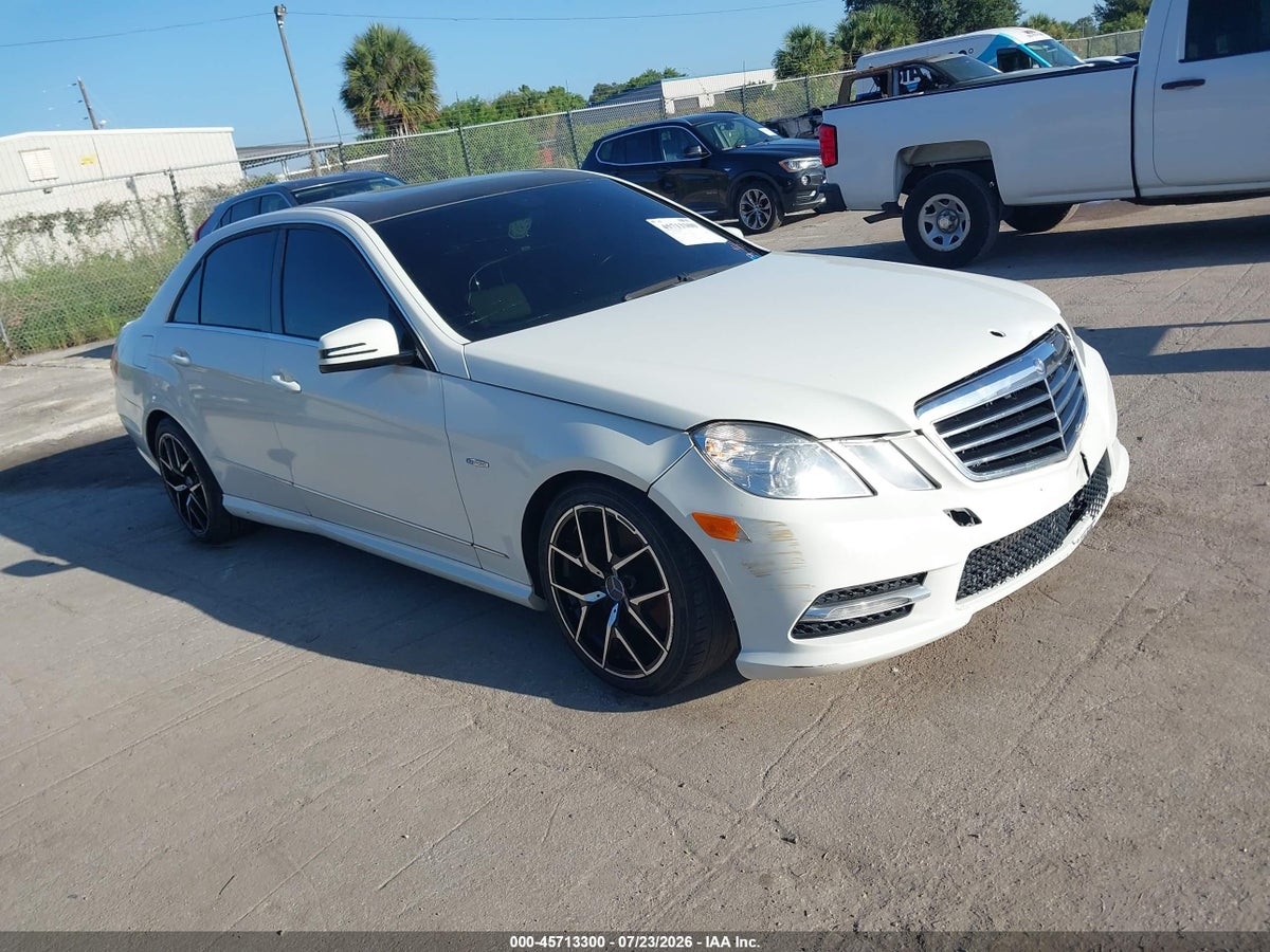 2012 MERCEDES-BENZ E 350 4MATIC