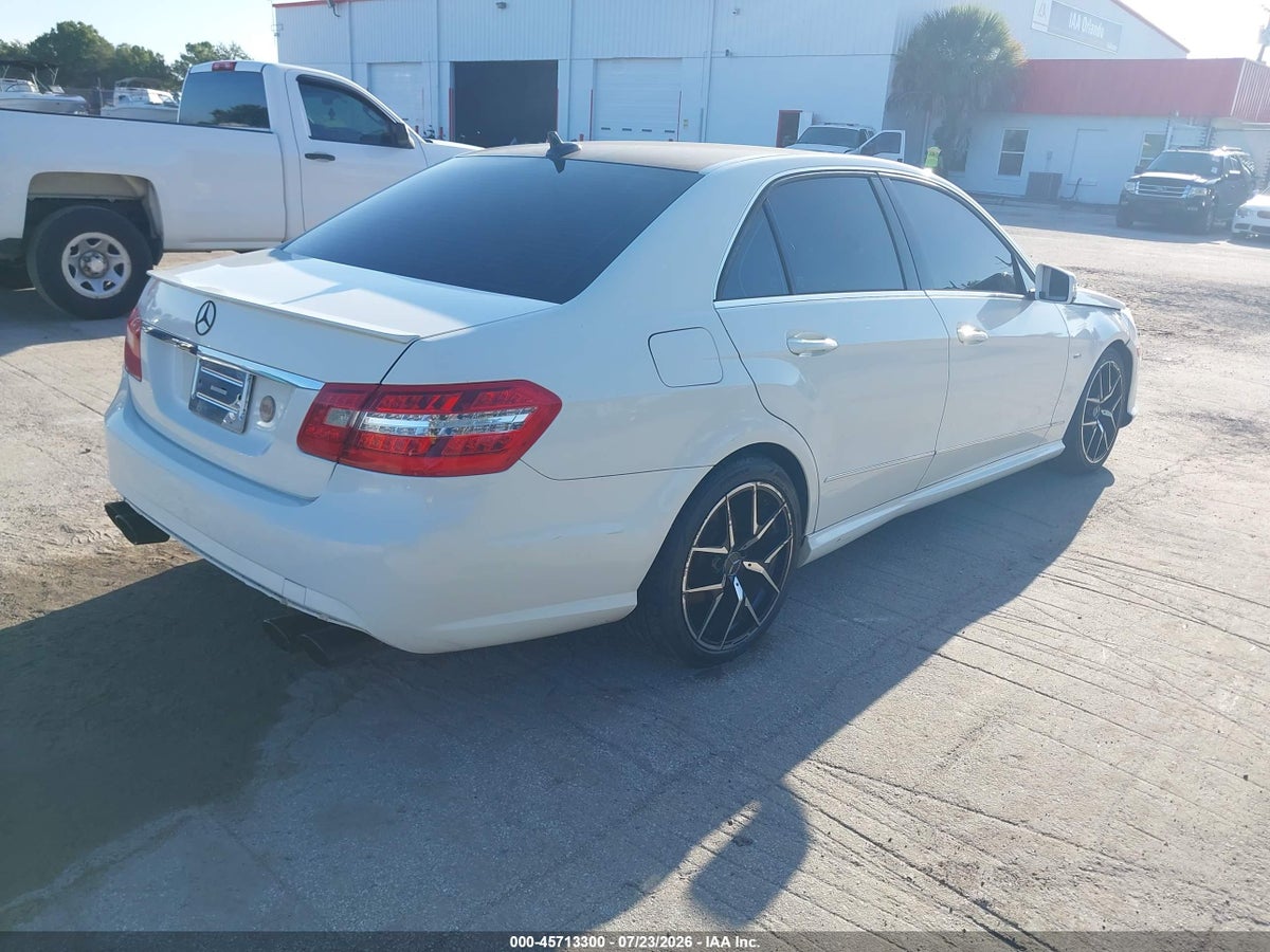 2012 MERCEDES-BENZ E 350 4MATIC — снимка 4