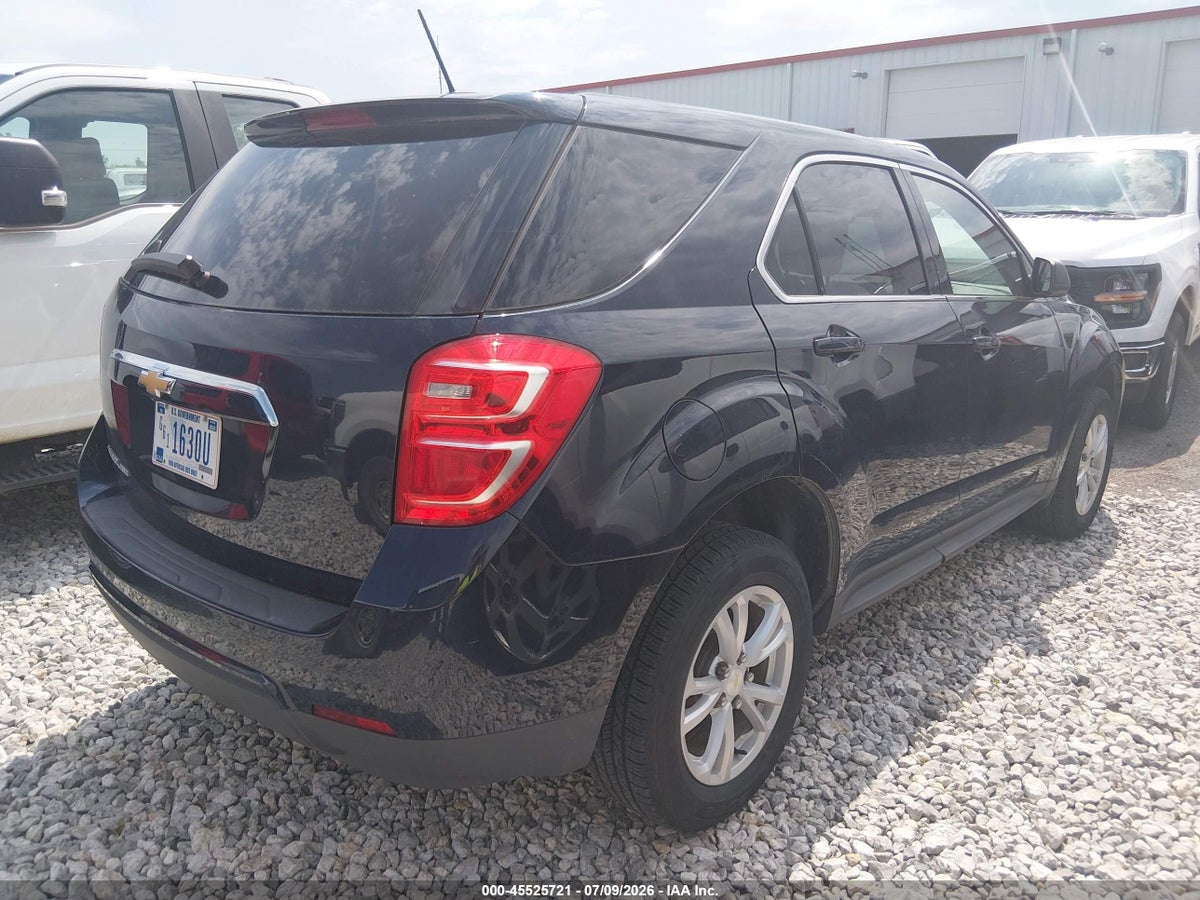 2017 CHEVROLET EQUINOX LS — снимка 4