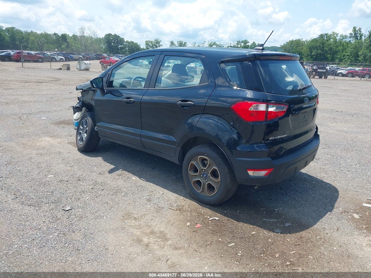 2022 FORD ECOSPORT S — снимка 3