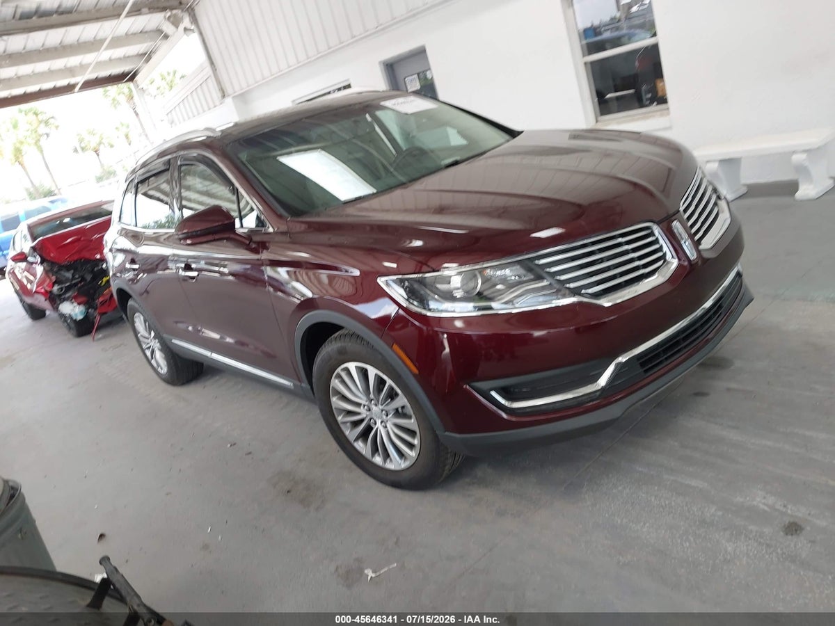 2018 LINCOLN MKX SELECT