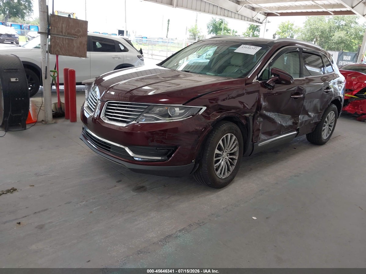 2018 LINCOLN MKX SELECT — снимка 2