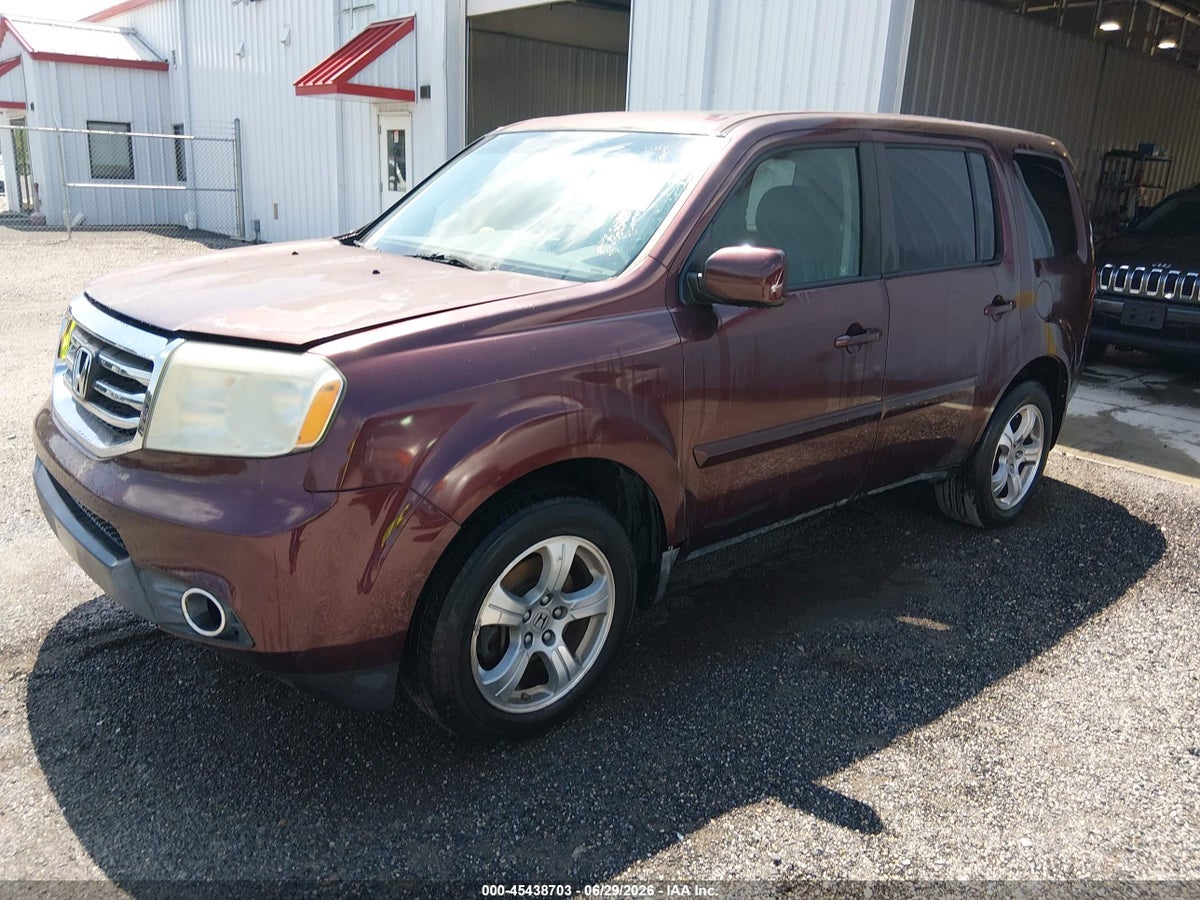 2012 HONDA PILOT EX-L — снимка 2