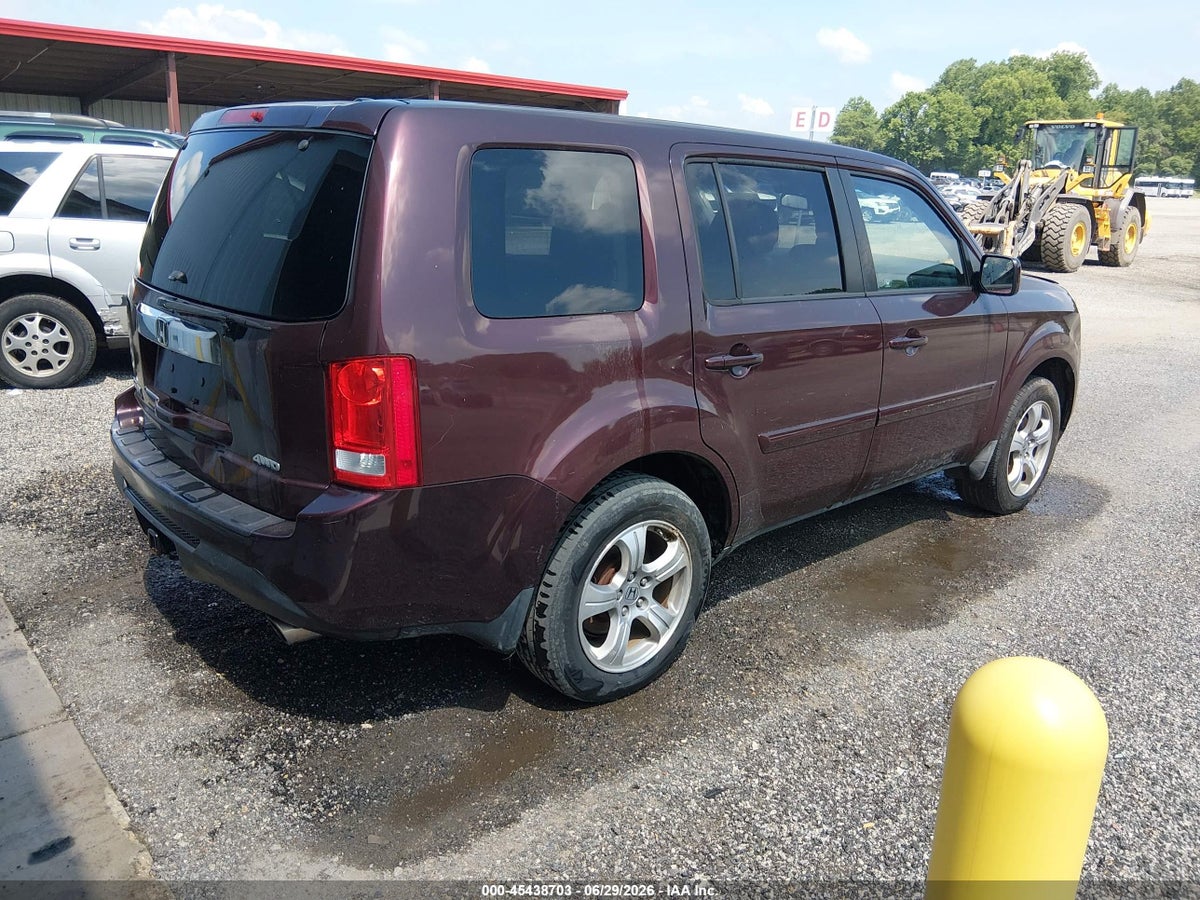 2012 HONDA PILOT EX-L — снимка 4