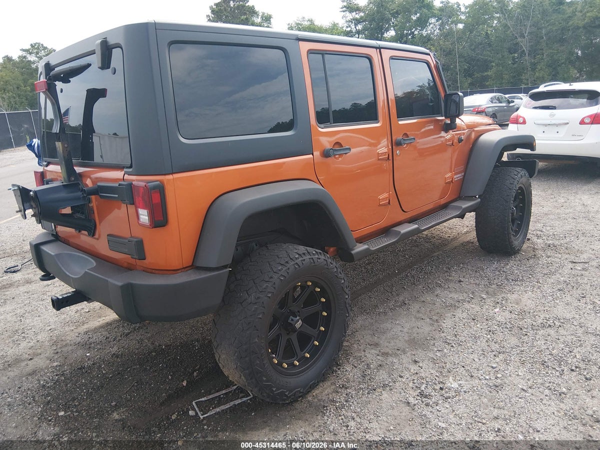 2011 JEEP WRANGLER UNLIMITED SPORT — снимка 4
