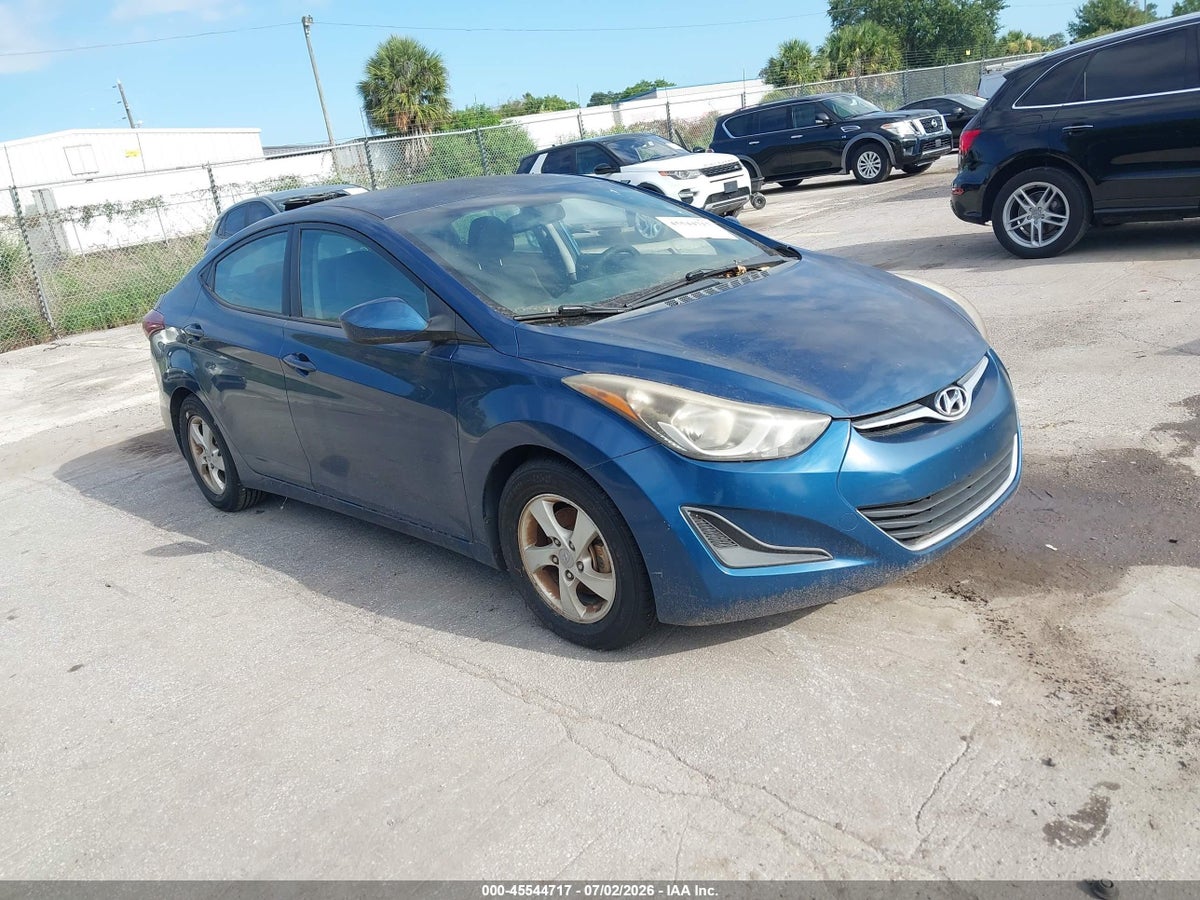 2014 HYUNDAI ELANTRA SE