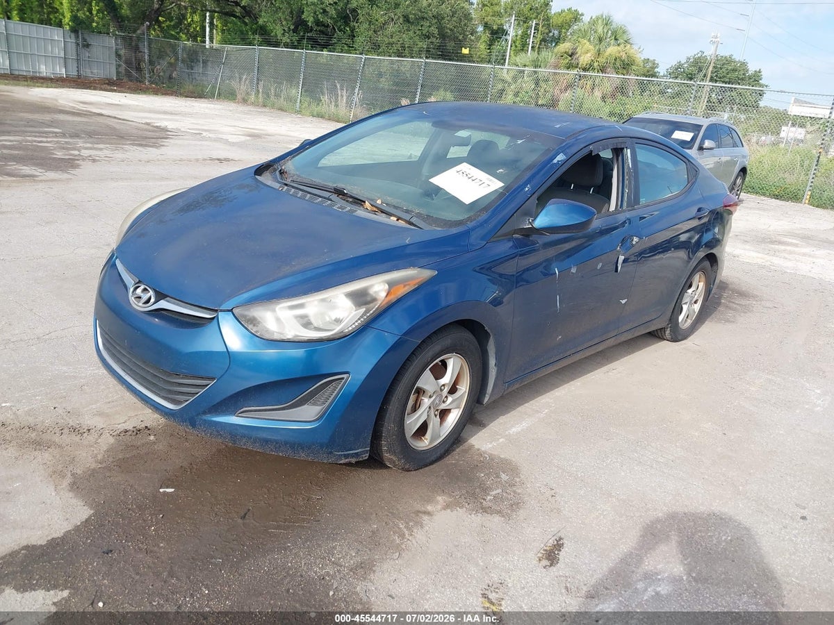2014 HYUNDAI ELANTRA SE — снимка 2