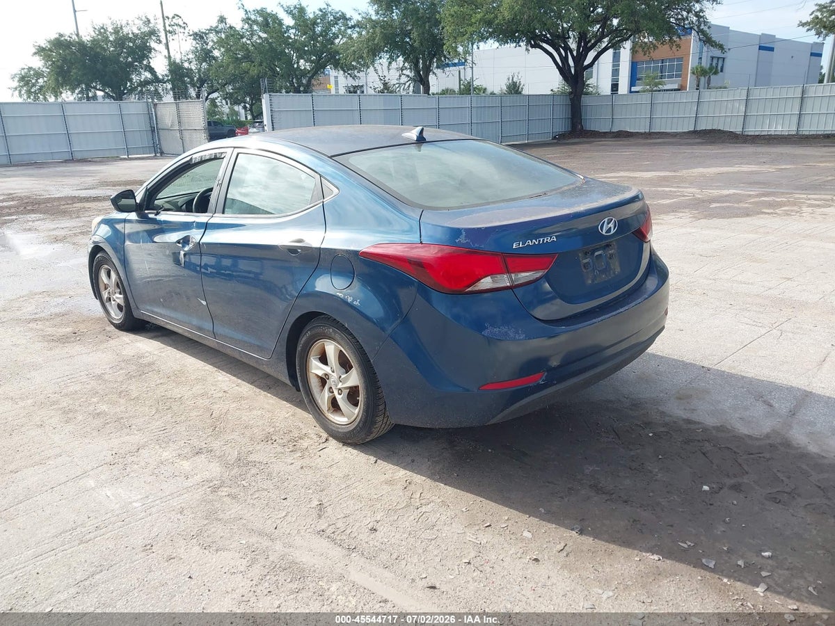 2014 HYUNDAI ELANTRA SE — снимка 3