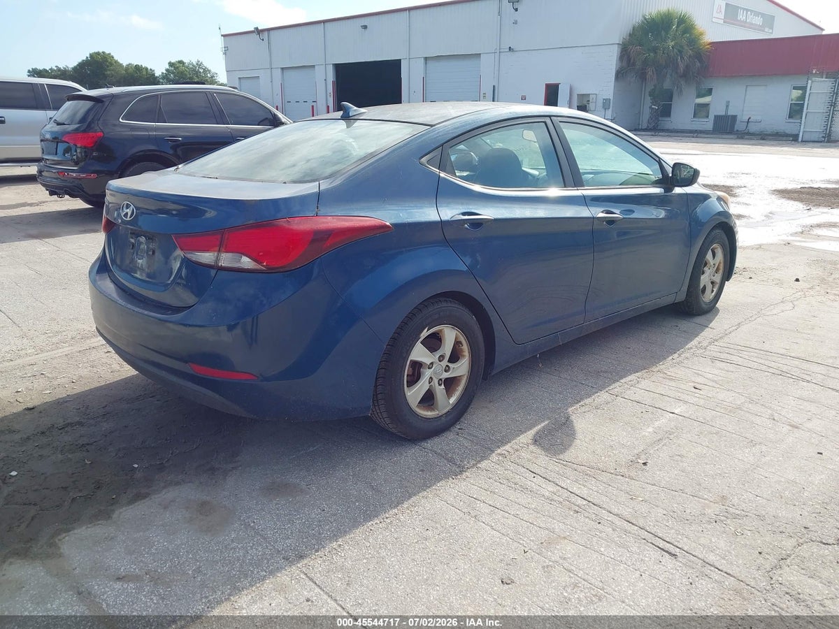 2014 HYUNDAI ELANTRA SE — снимка 4