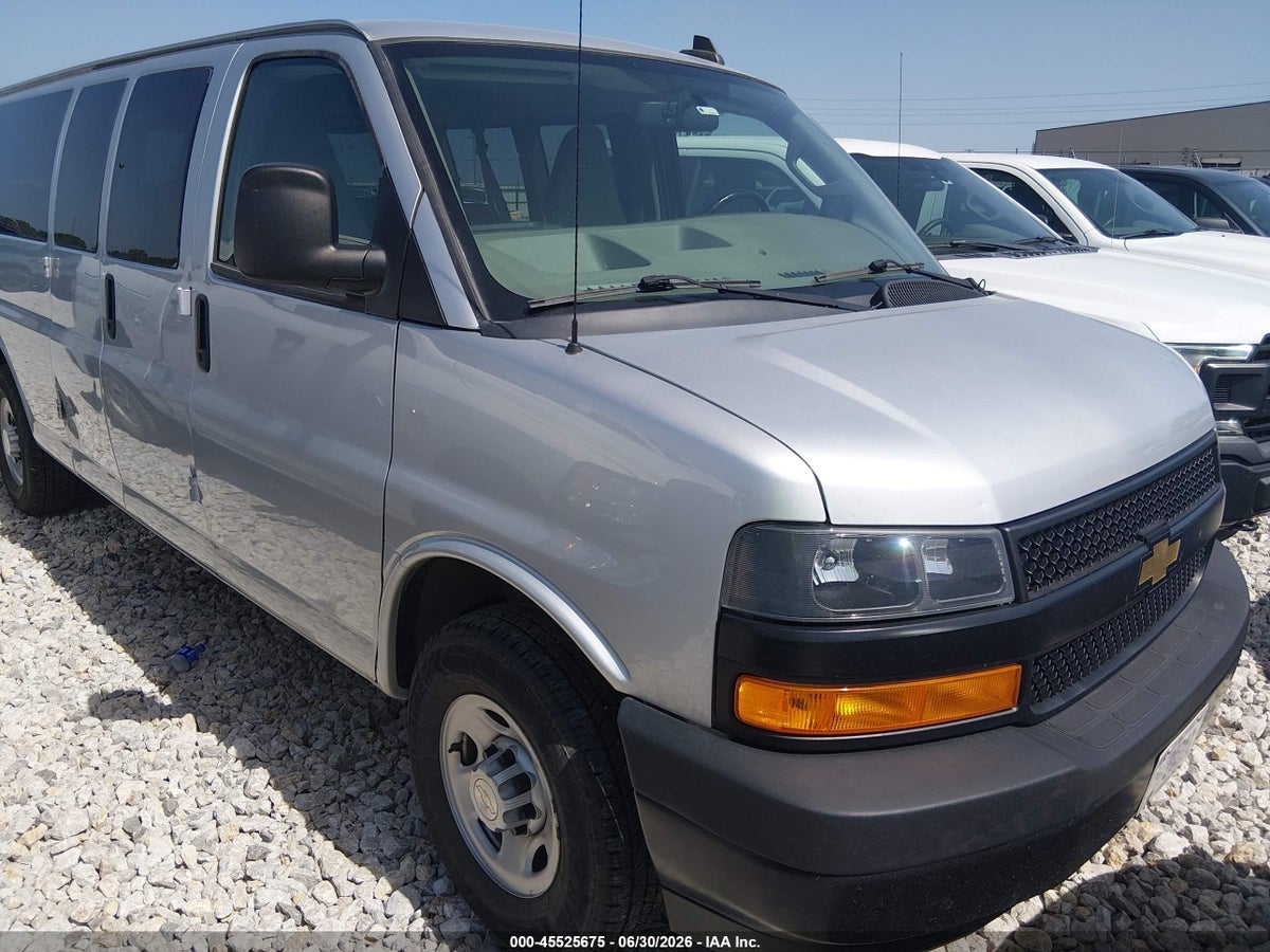 2022 CHEVROLET EXPRESS PASSENGER RWD 3500 EXTENDED WHEELBASE LS