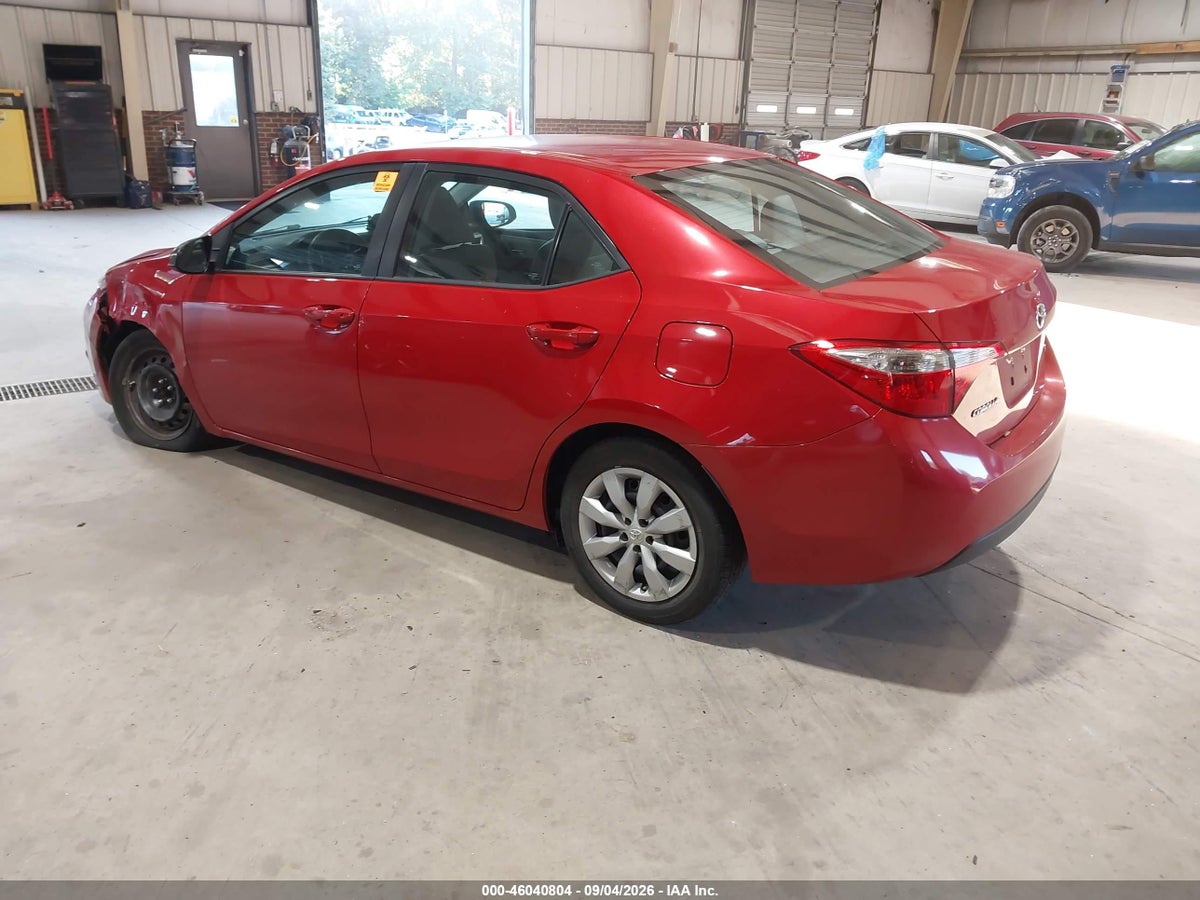 2015 TOYOTA COROLLA LE — снимка 3