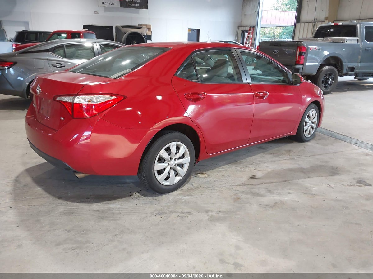 2015 TOYOTA COROLLA LE — снимка 4
