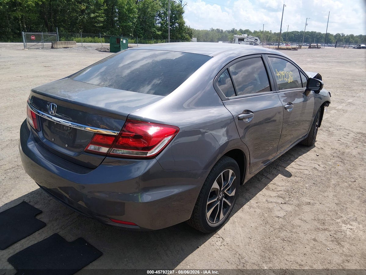 2014 HONDA CIVIC EX — снимка 4