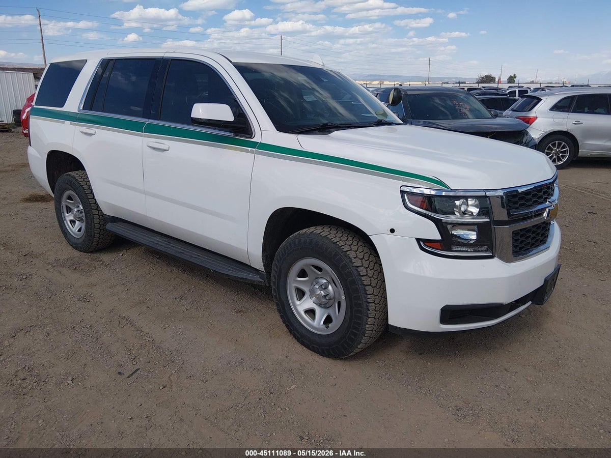 2020 CHEVROLET TAHOE 4WD COMMERCIAL FLEET