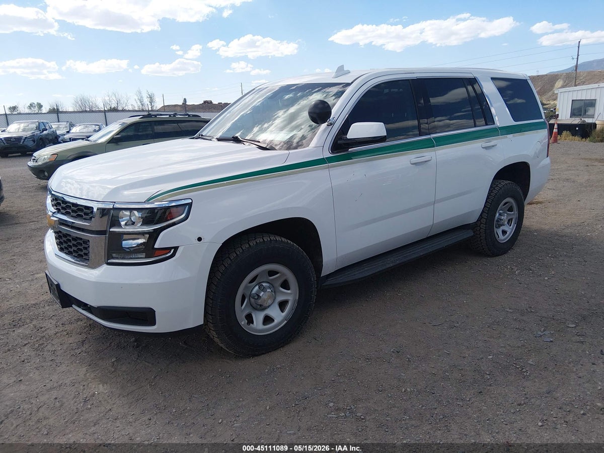 2020 CHEVROLET TAHOE 4WD COMMERCIAL FLEET — снимка 2