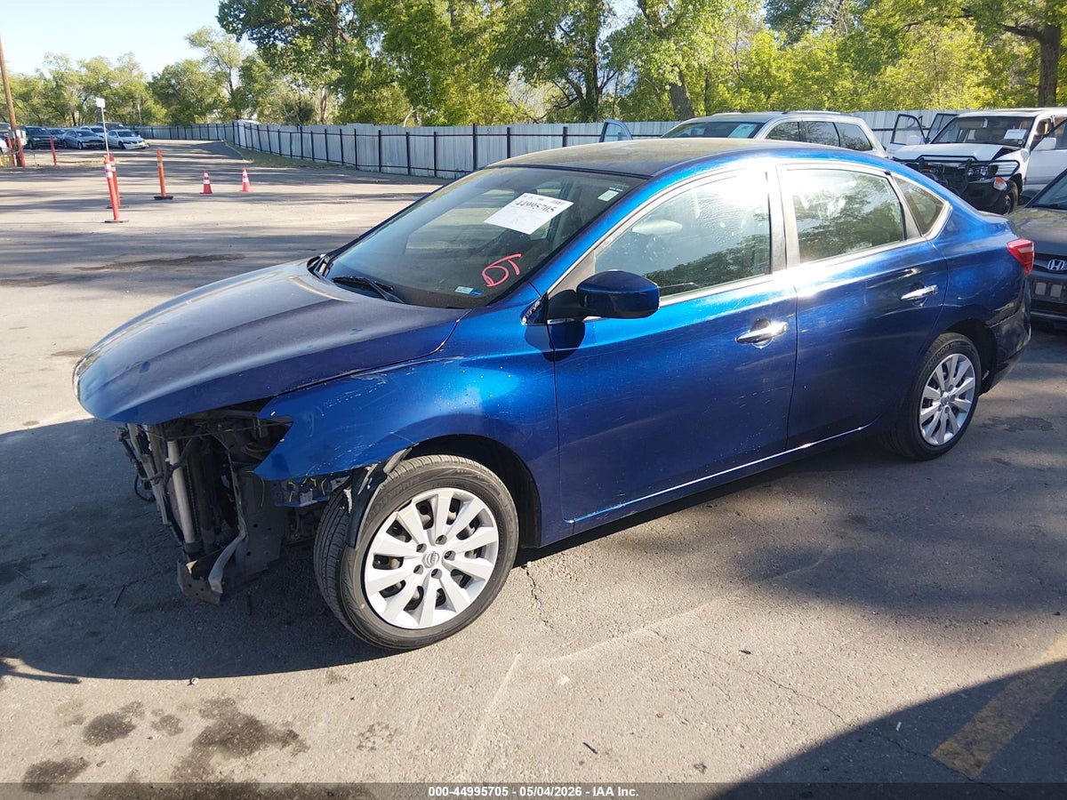 2018 NISSAN SENTRA S — снимка 2