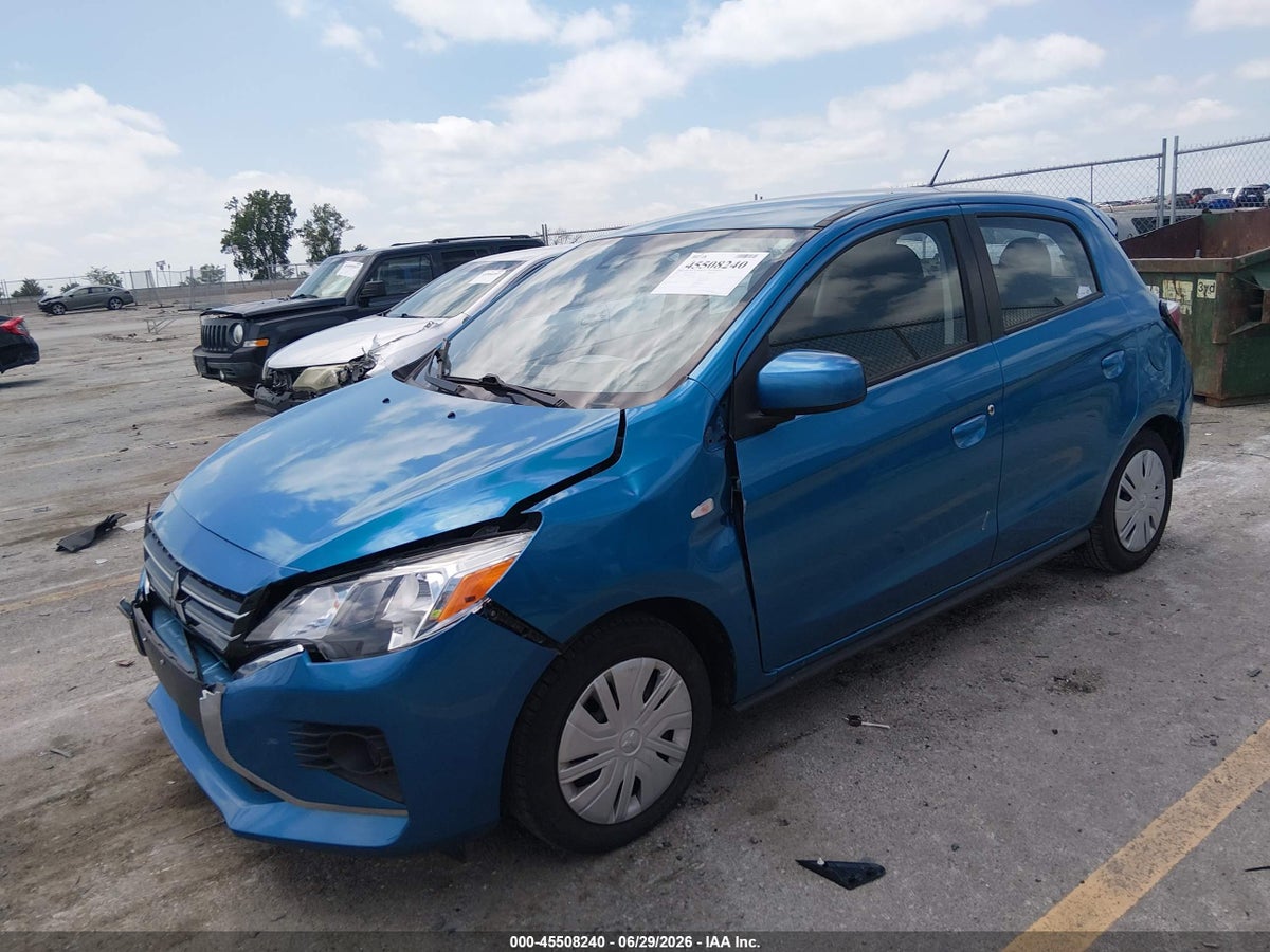 2021 MITSUBISHI MIRAGE CARBONITE EDITION/ES/LE — снимка 2