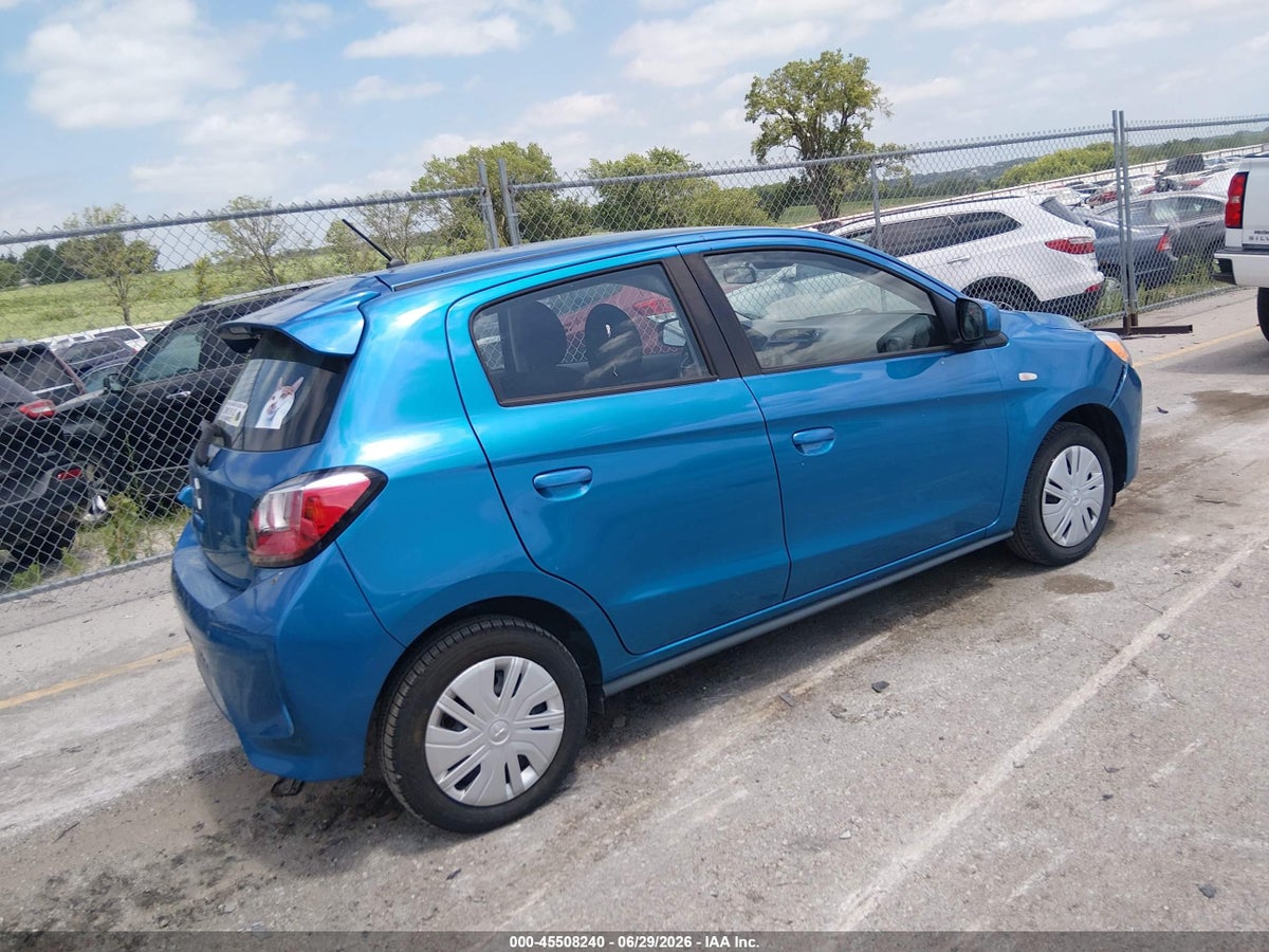2021 MITSUBISHI MIRAGE CARBONITE EDITION/ES/LE — снимка 4