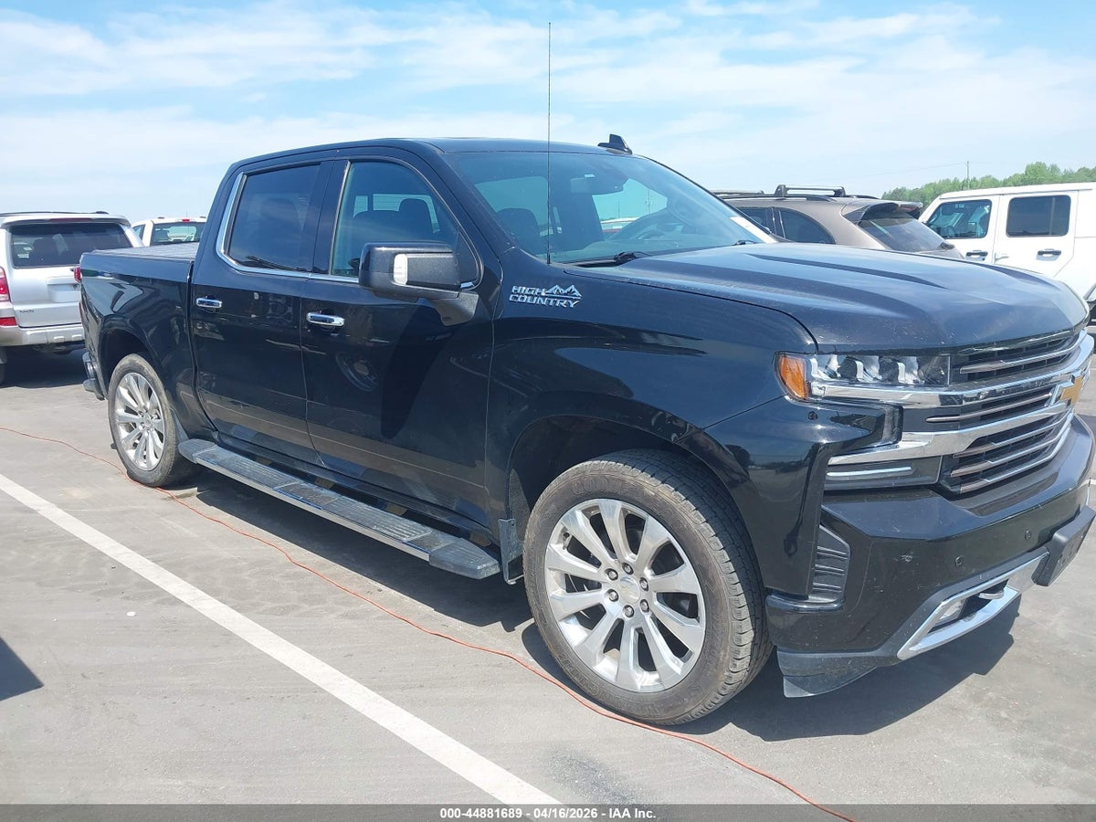 2021 CHEVROLET SILVERADO 1500 4WD SHORT BED HIGH COUNTRY