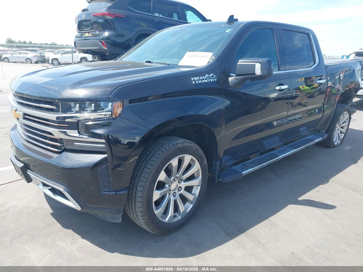 2021 CHEVROLET SILVERADO 1500 4WD SHORT BED HIGH COUNTRY — снимка 2