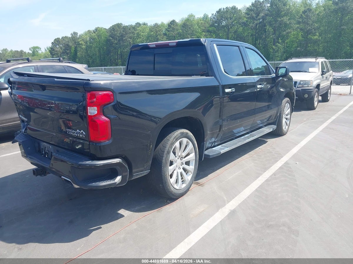 2021 CHEVROLET SILVERADO 1500 4WD SHORT BED HIGH COUNTRY — снимка 4