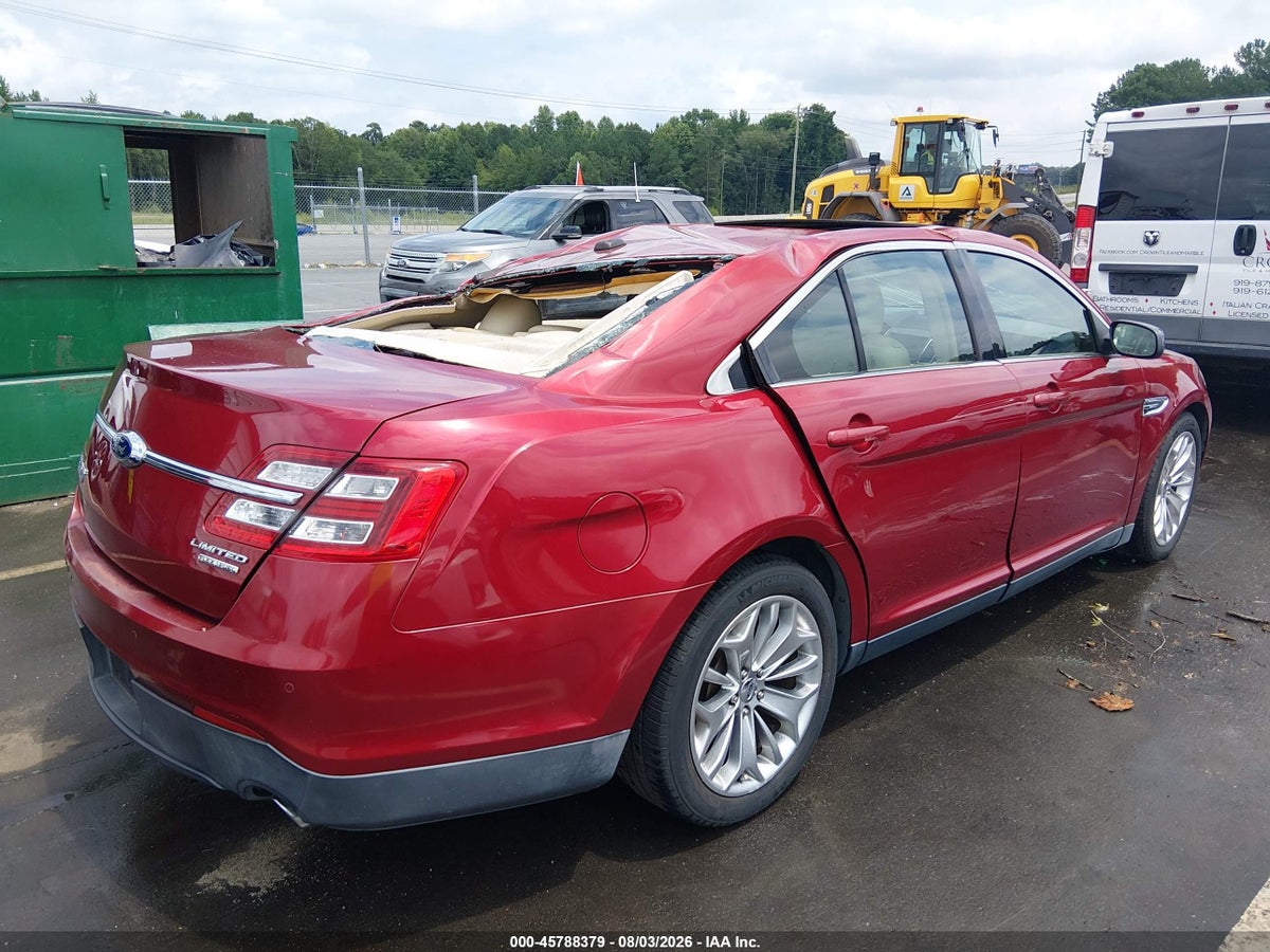 2013 FORD TAURUS LIMITED — снимка 4
