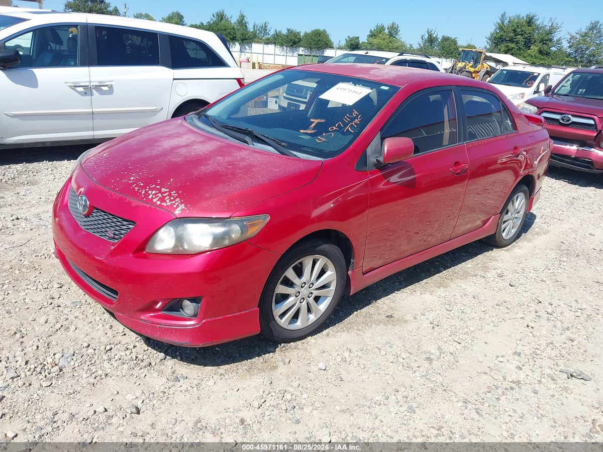 2010 TOYOTA COROLLA S — снимка 2