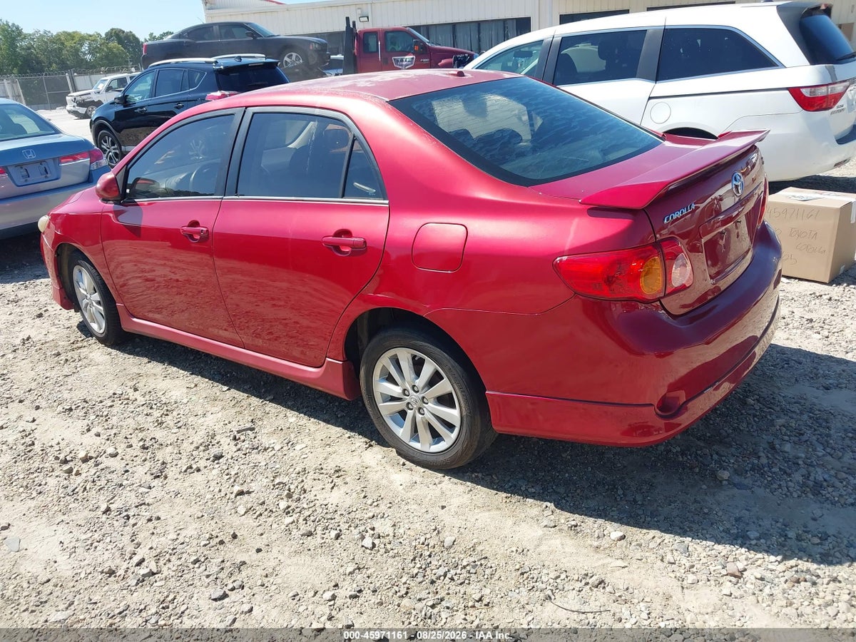 2010 TOYOTA COROLLA S — снимка 3