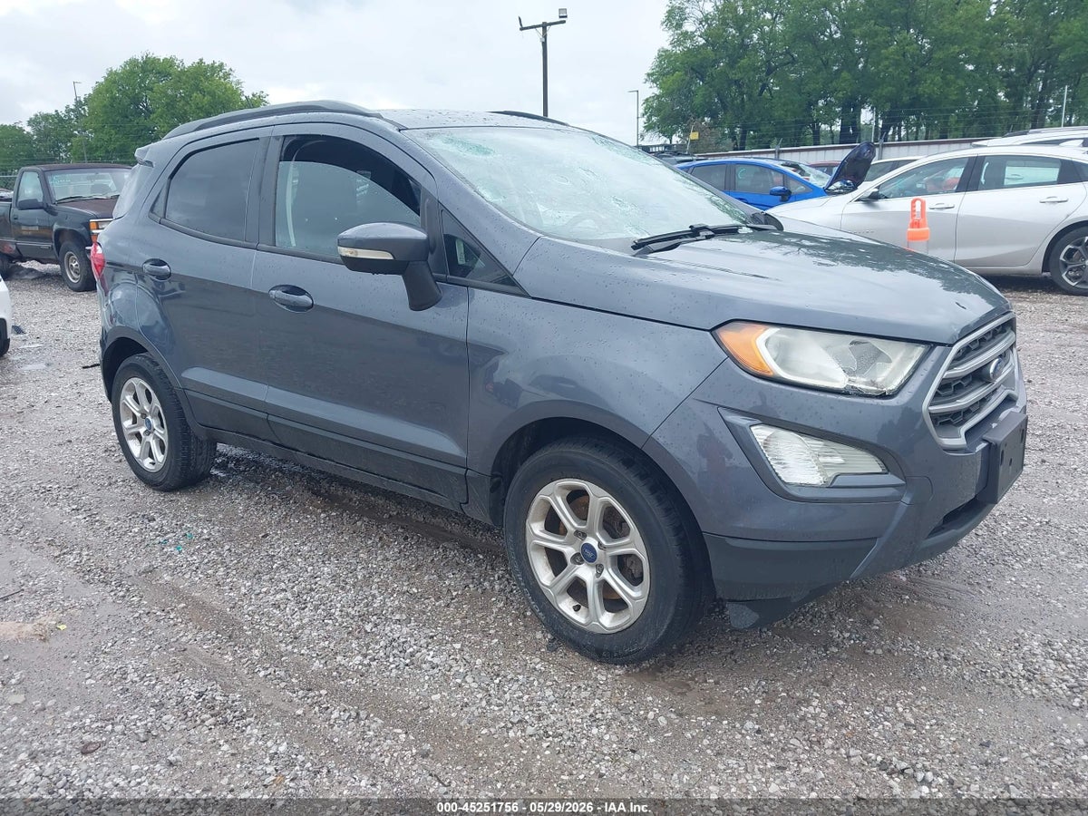 2018 FORD ECOSPORT SE