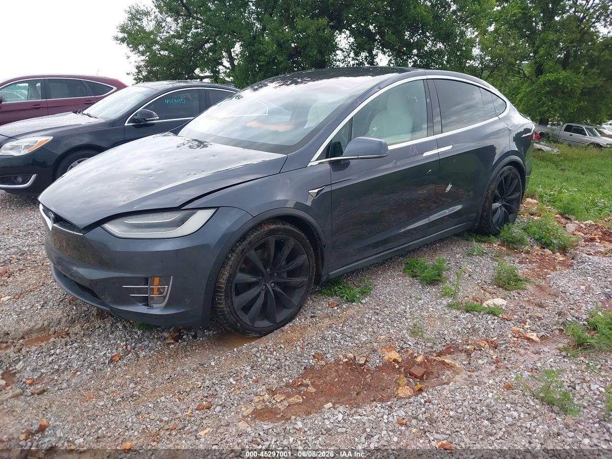 2021 TESLA MODEL X LONG RANGE DUAL MOTOR ALL-WHEEL DRIVE/LONG RANGE PLUS DUAL MOTOR ALL-WHEEL DRIVE — снимка 2