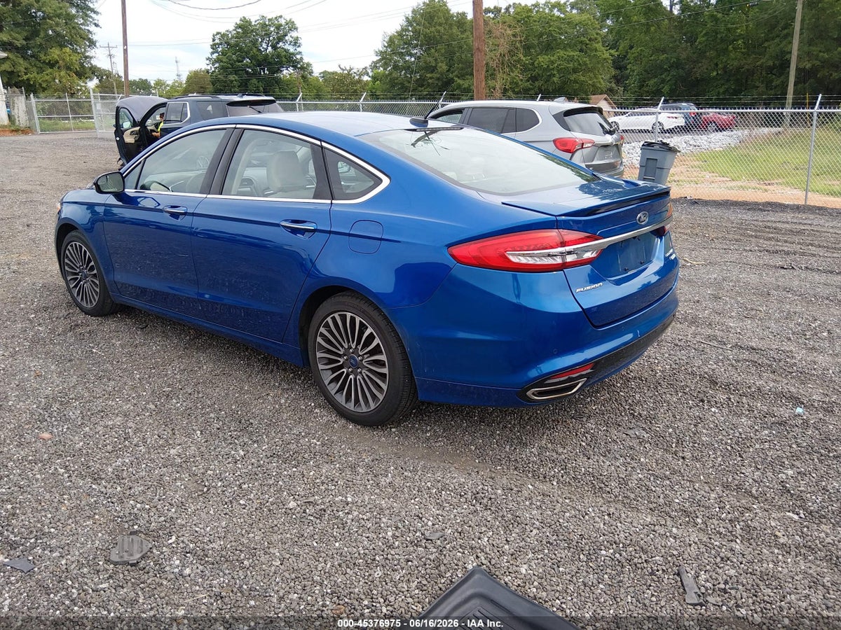 2017 FORD FUSION TITANIUM — снимка 3
