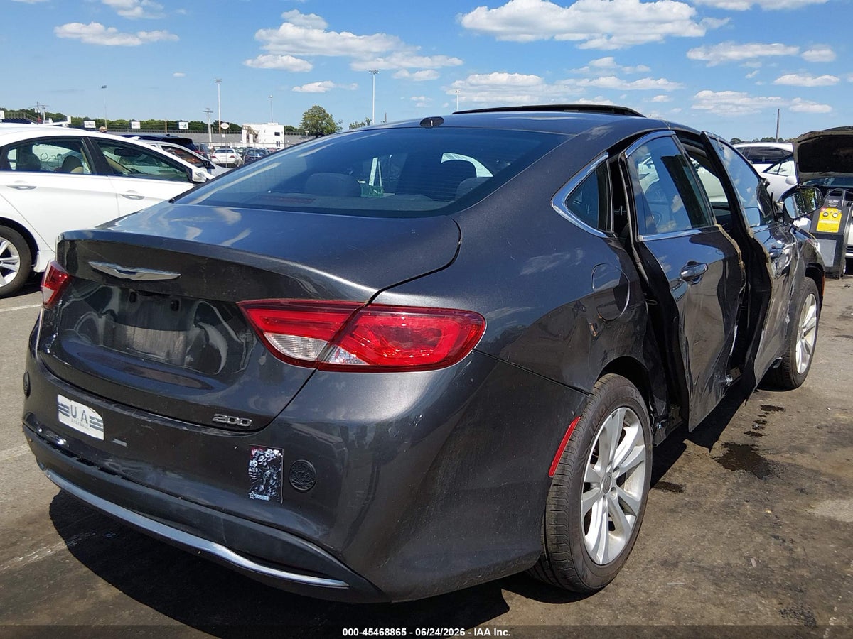 2015 CHRYSLER 200 LIMITED — снимка 4