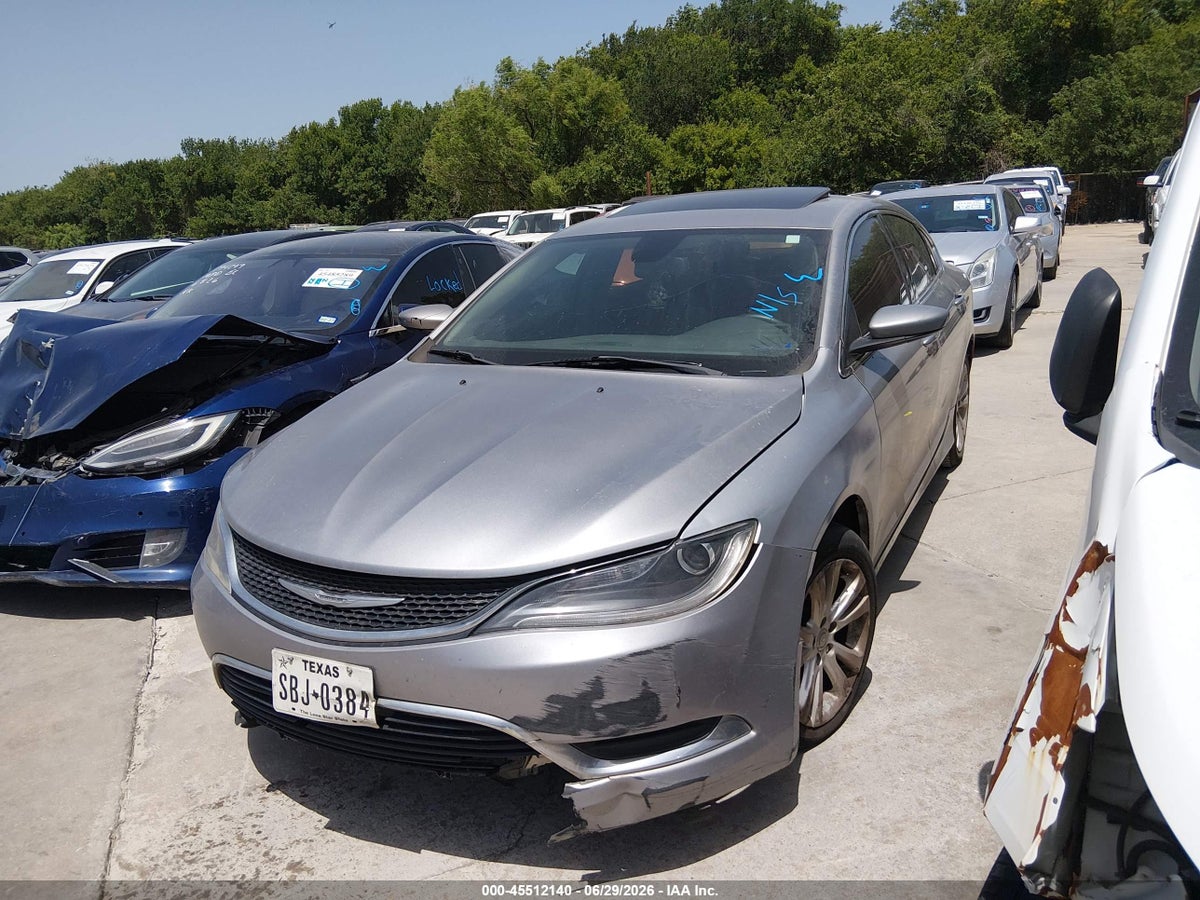 2015 CHRYSLER 200 LIMITED — снимка 2