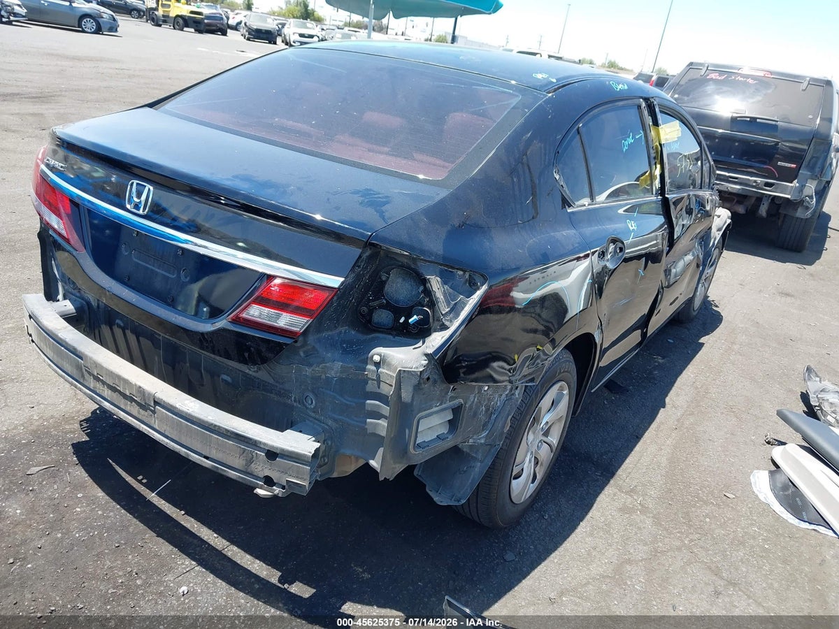 2015 HONDA CIVIC LX — снимка 4
