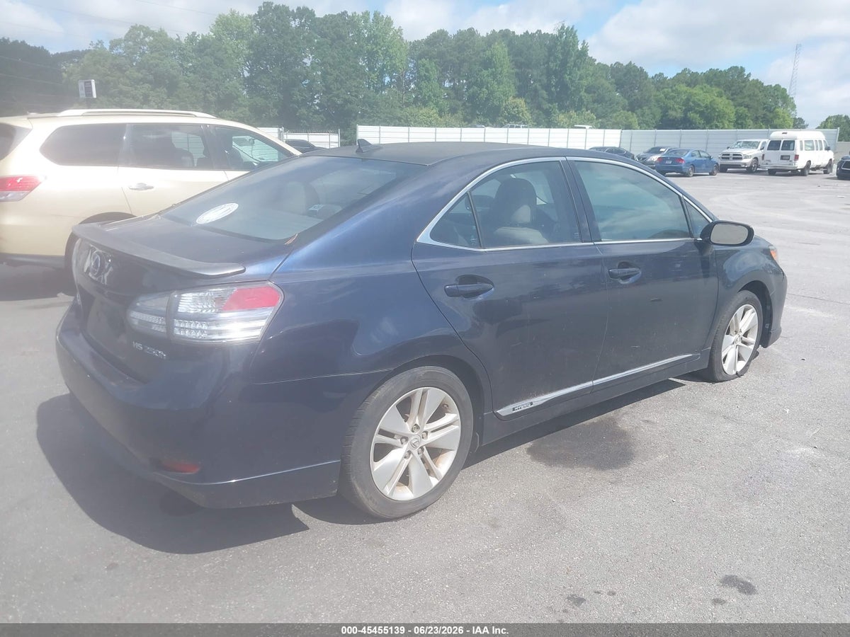 2010 LEXUS HS 250H — снимка 4