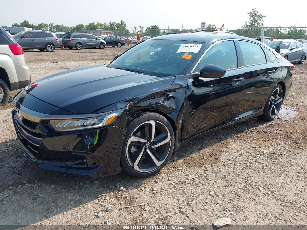 2022 HONDA ACCORD SPORT 2.0T — снимка 2