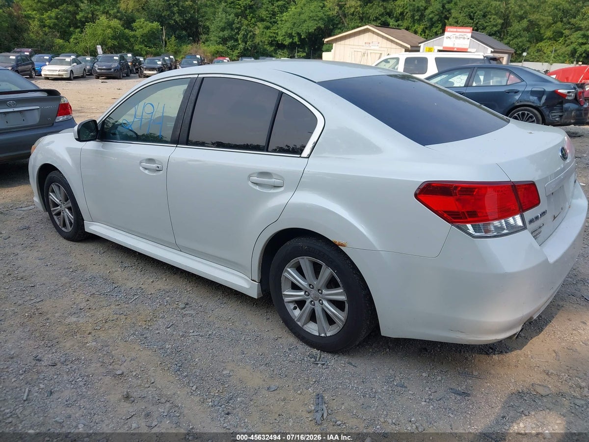 2011 SUBARU LEGACY 2.5I PREMIUM — снимка 3