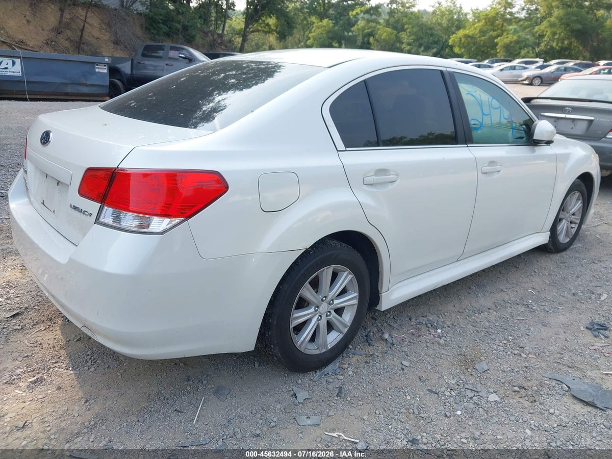 2011 SUBARU LEGACY 2.5I PREMIUM — снимка 4