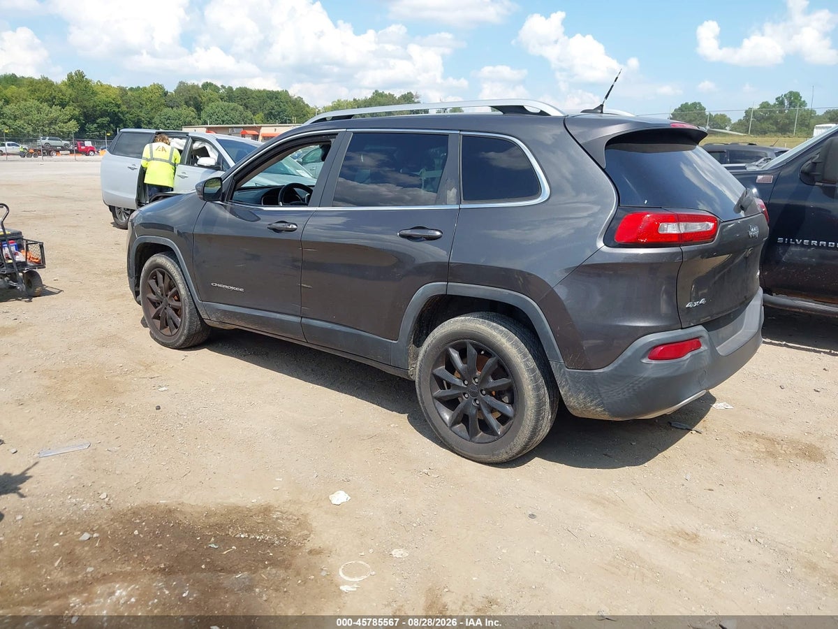2014 JEEP CHEROKEE LIMITED — снимка 3