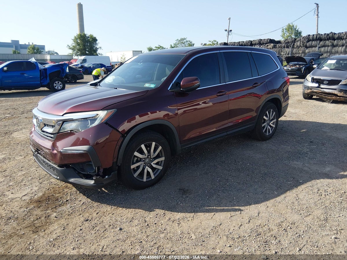 2021 HONDA PILOT 2WD EX-L — снимка 2