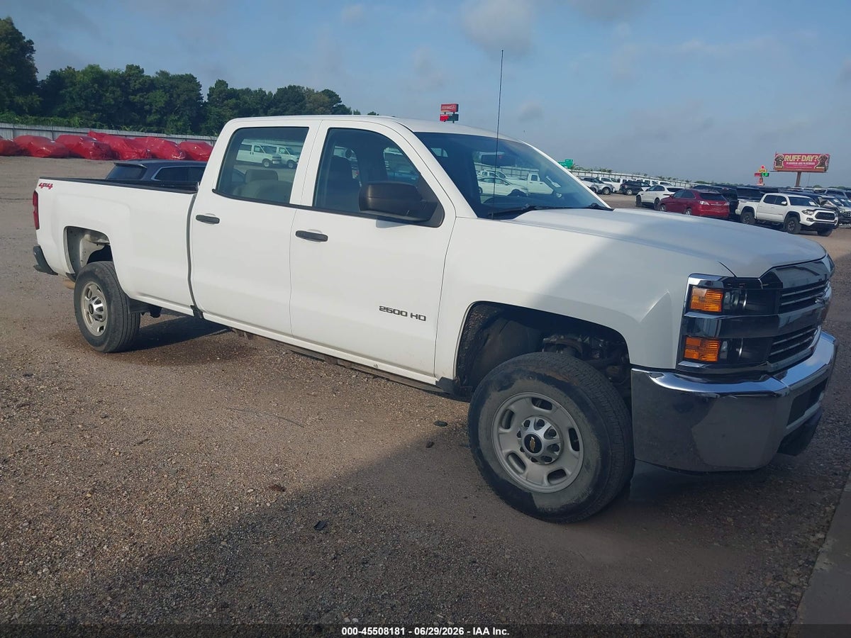 2018 CHEVROLET SILVERADO 2500HD WORK TRUCK