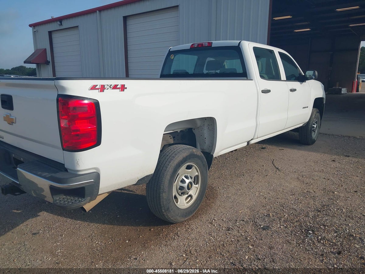 2018 CHEVROLET SILVERADO 2500HD WORK TRUCK — снимка 4