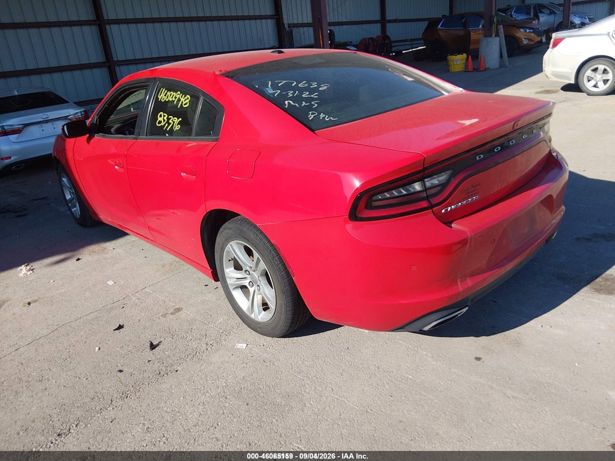 2022 DODGE CHARGER SXT RWD — снимка 3