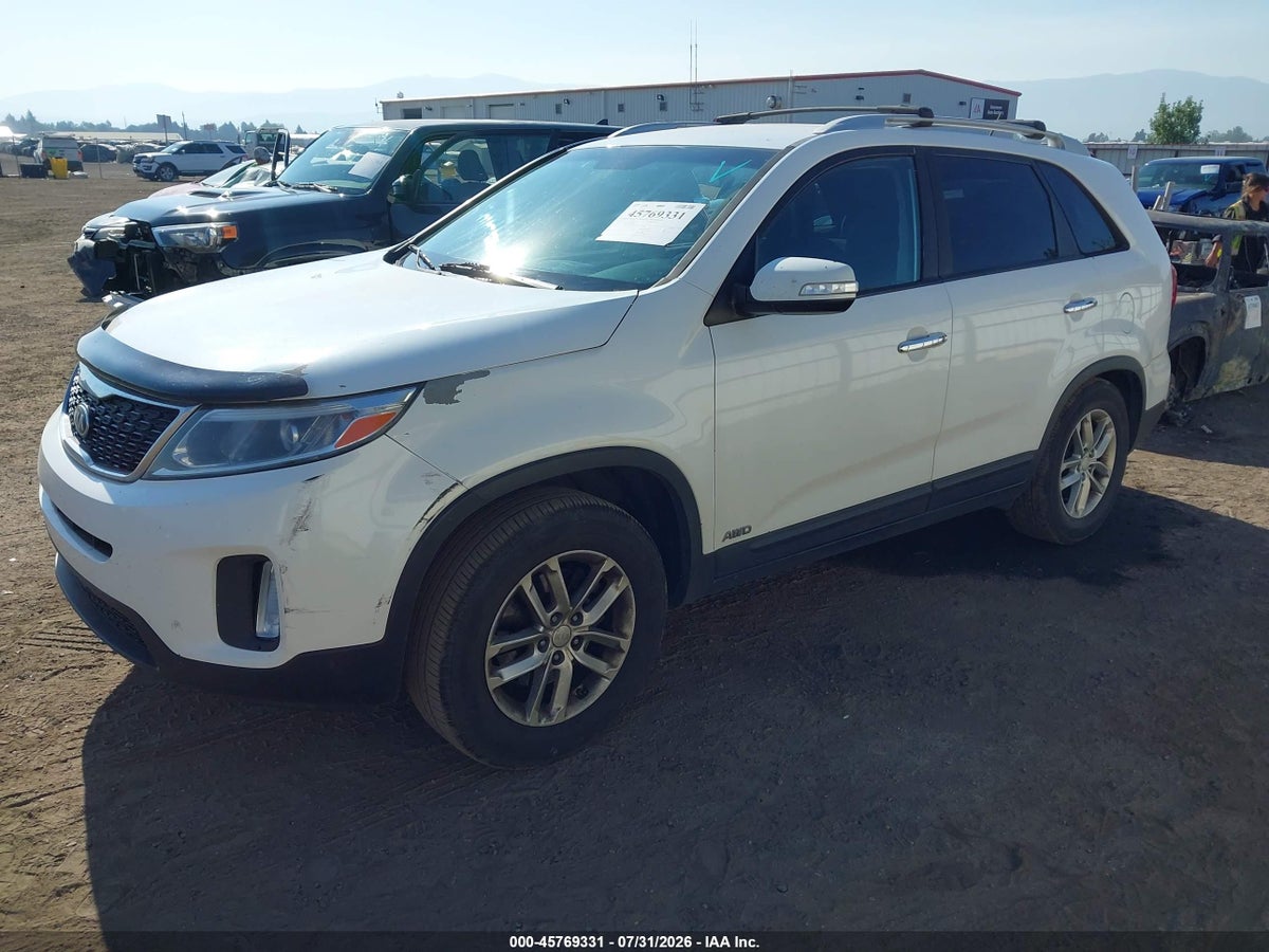2014 KIA SORENTO LX V6 — снимка 2