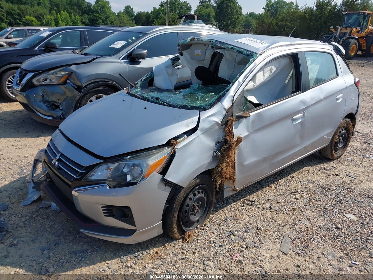 2022 MITSUBISHI MIRAGE ES — снимка 2