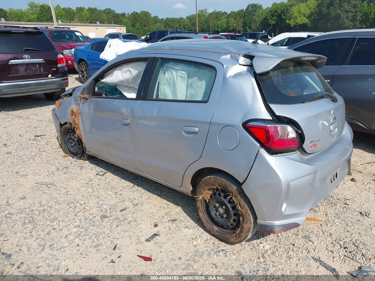 2022 MITSUBISHI MIRAGE ES — снимка 3