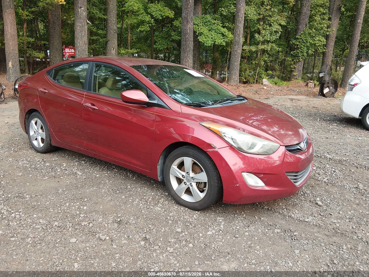 2013 HYUNDAI ELANTRA GLS